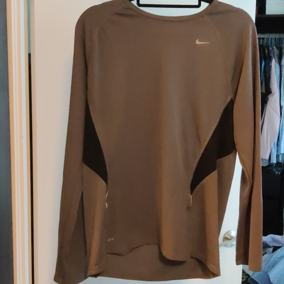 Nike Fit Dry Grey long sleeve L